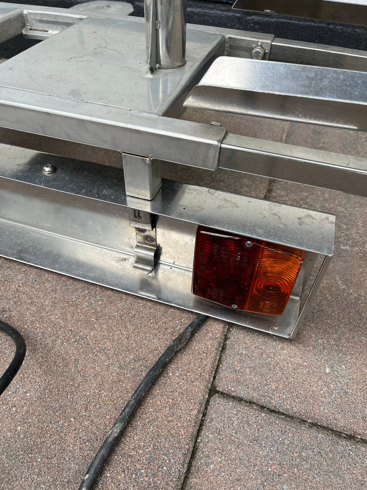 Fietsendrager voor trekhaak - RVS, Ophalen of Verzenden, Gebruikt