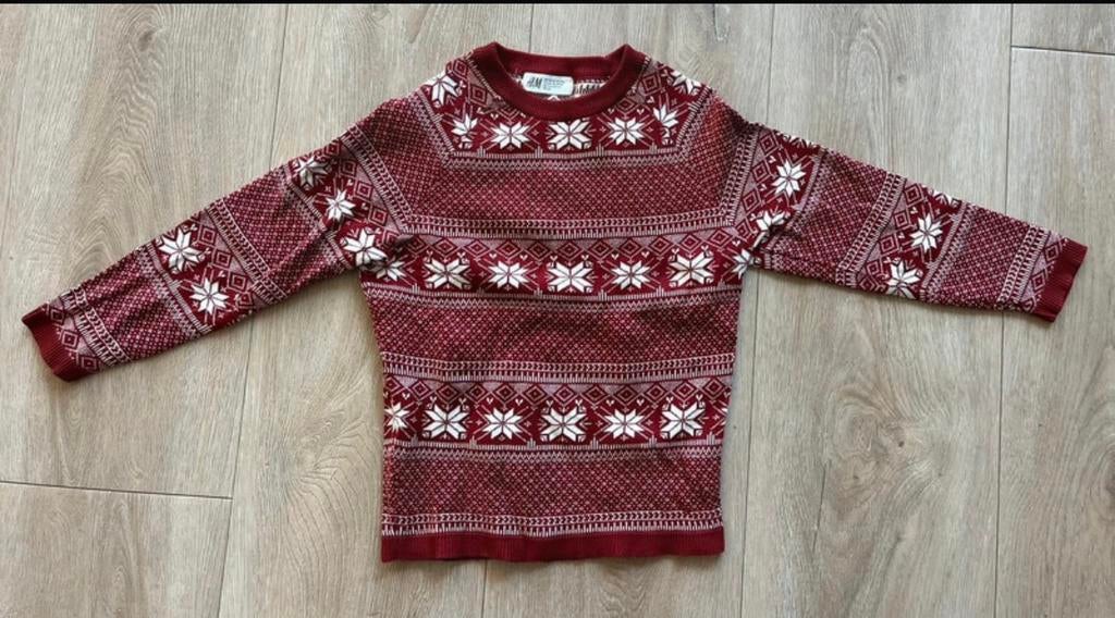 H&M Wintertrui (maat 110/116) - in zeer goede staat, Kinderen en Baby's, Ophalen of Verzenden, Zo goed als nieuw, Jongen of Meisje
