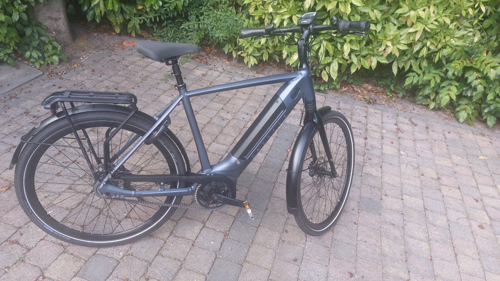 Gazelle ultimate C8+HMB Belt H57 zo goed als nieuw, Fietsen en Brommers, Elektrische fietsen, 55 tot 59 cm, Ophalen, Zo goed als nieuw
