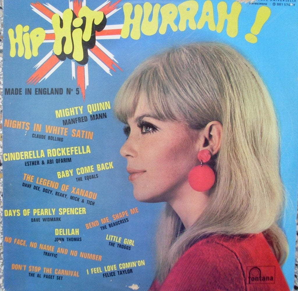 Hip... Hit... Hurrah! (LP)Traffic Equals Troggs Manfred Mann, Cd's en Dvd's, LP, Gebruikt, Ophalen of Verzenden, Pop