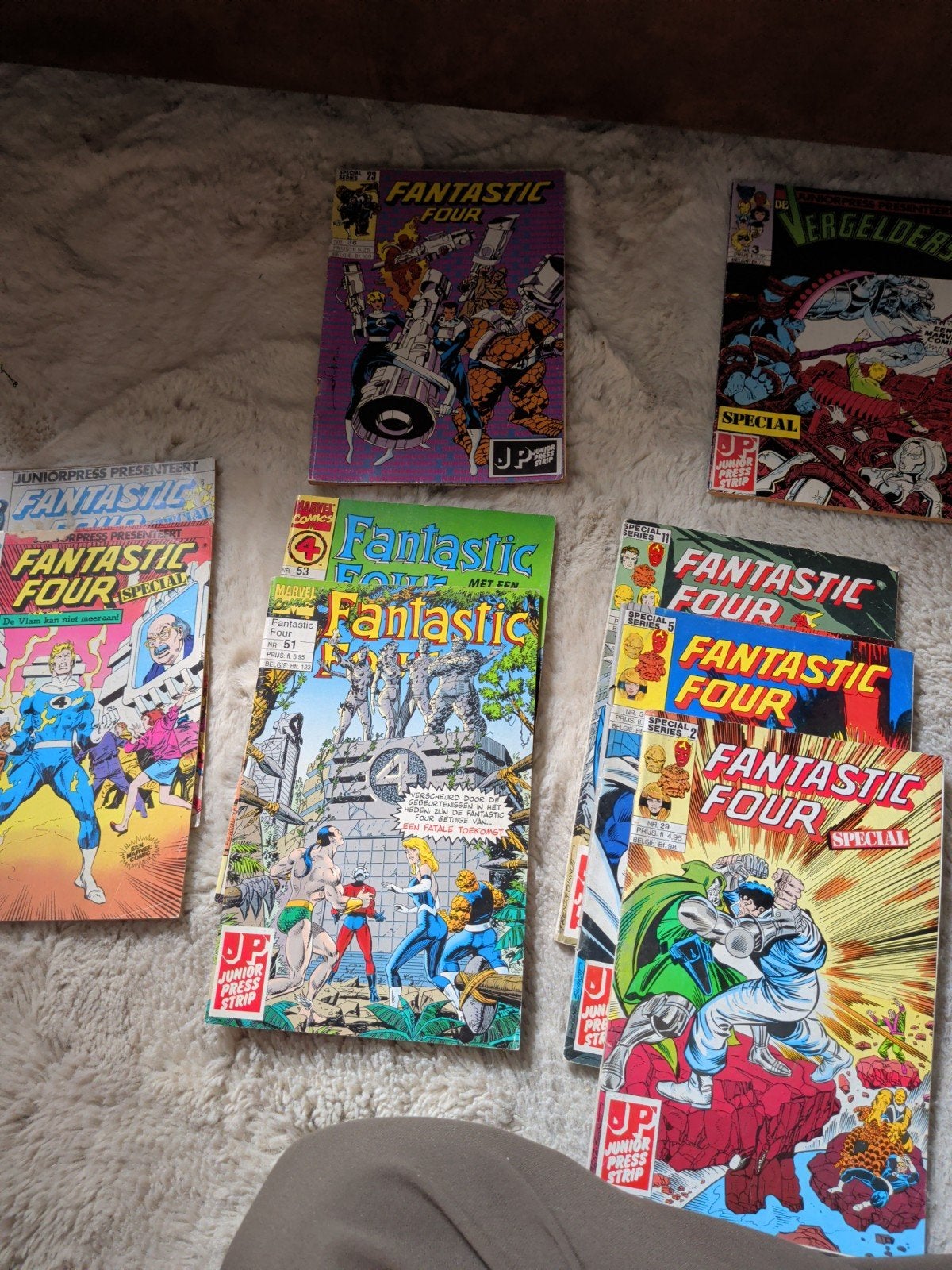 Diverse Fantastic Four en andere Marvel comics, Meerdere comics, Ophalen of Verzenden, Gelezen, Amerika