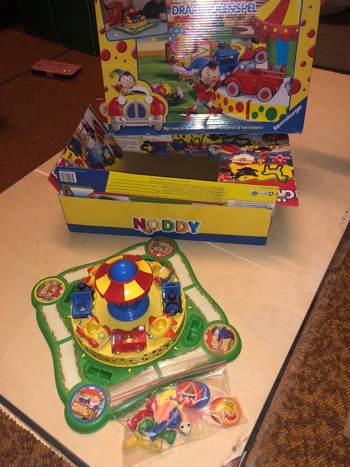 Noddy draaimolen spel, Een of twee spelers, Ophalen of Verzenden, Zo goed als nieuw