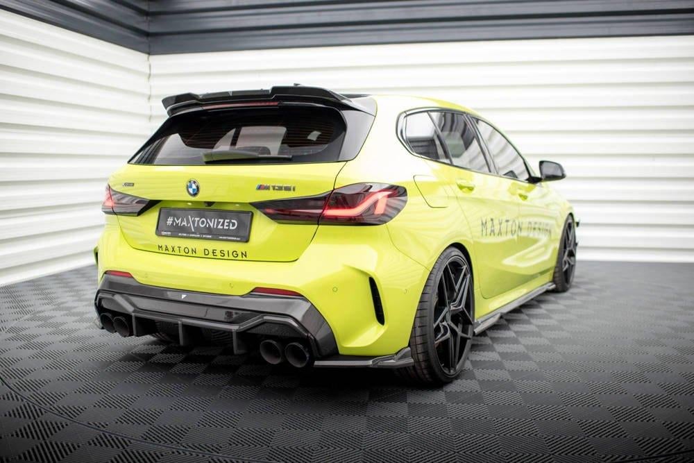 Carbon Voorlip sideskirt diffuser hoofdsteun - F40 M135i 19+, Ophalen of Verzenden