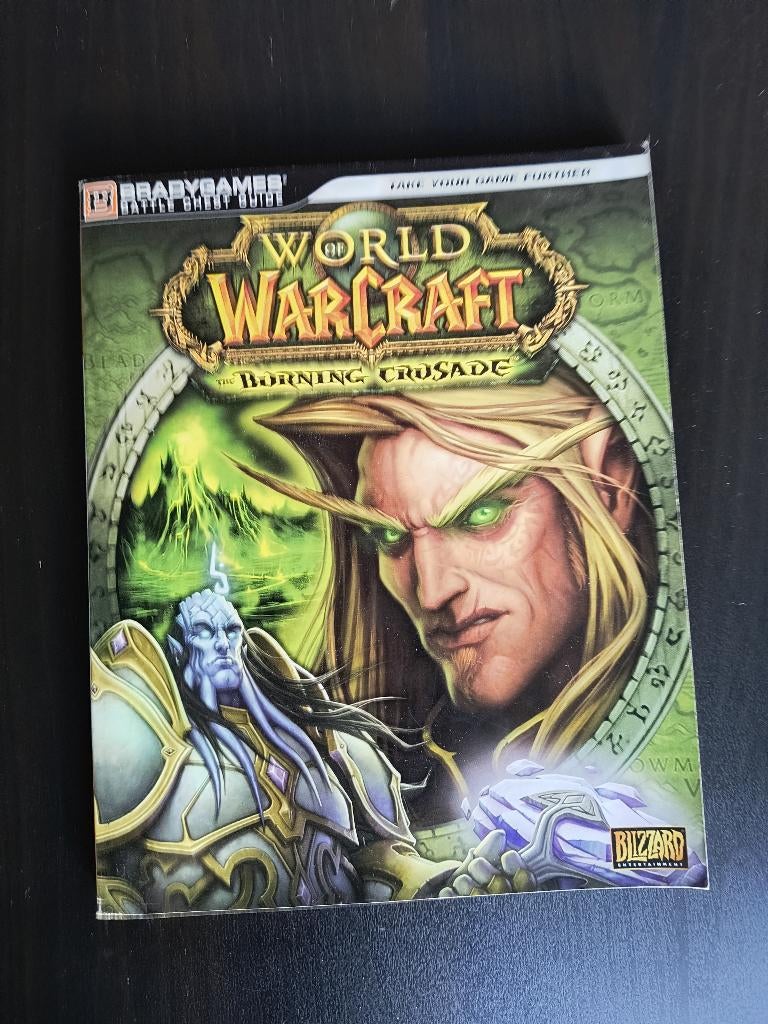 World of Warcraft The Burning Crusade BradyGames gids, 1 speler, Ophalen of Verzenden, Zo goed als nieuw, Role Playing Game (Rpg)