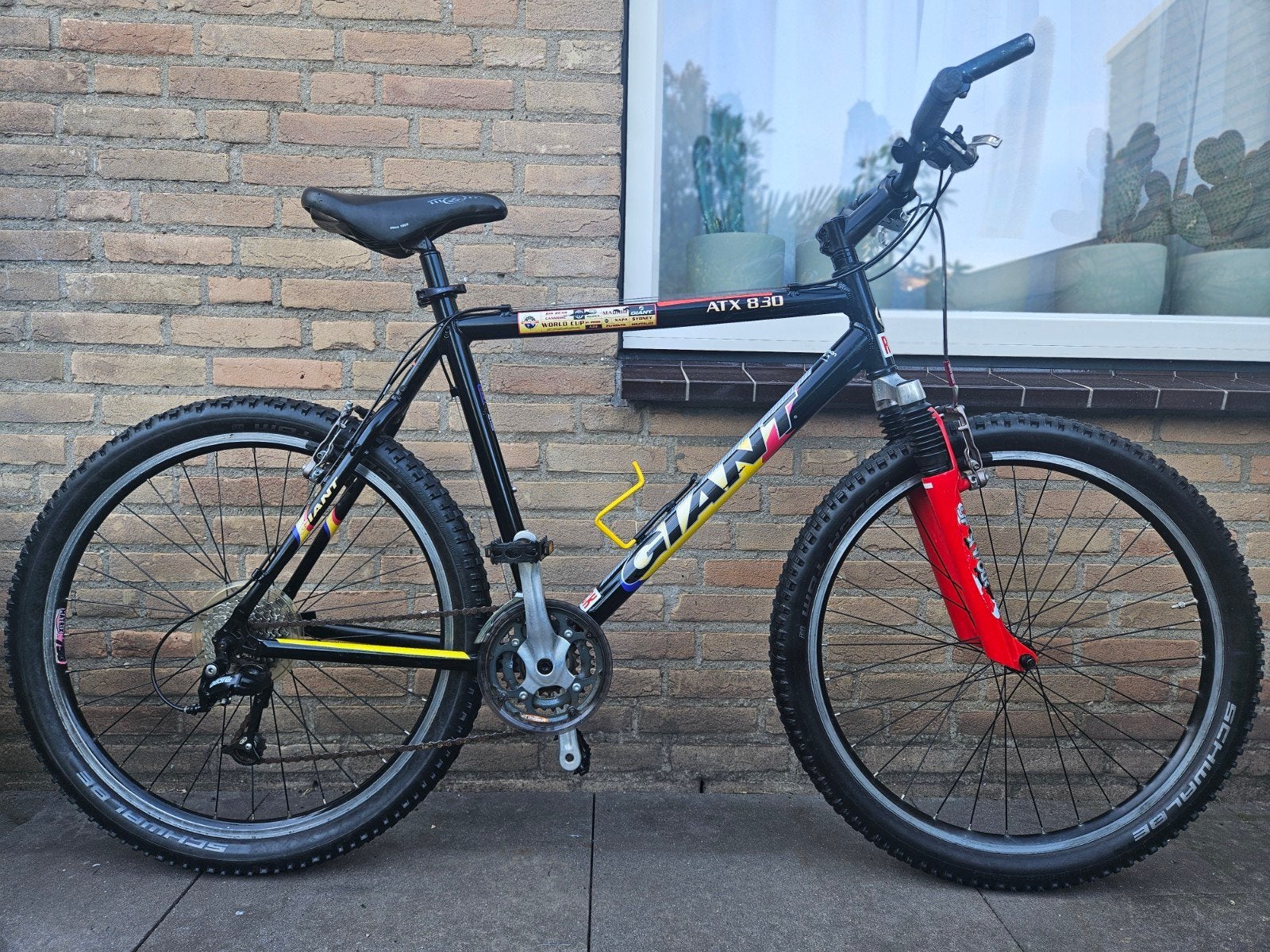 ✅Giant ATX 830 MTB Maat 21.5" in zeer goede technische staat, Fietsen en Brommers, Fietsen | Mountainbikes en ATB, Ophalen, Gebruikt