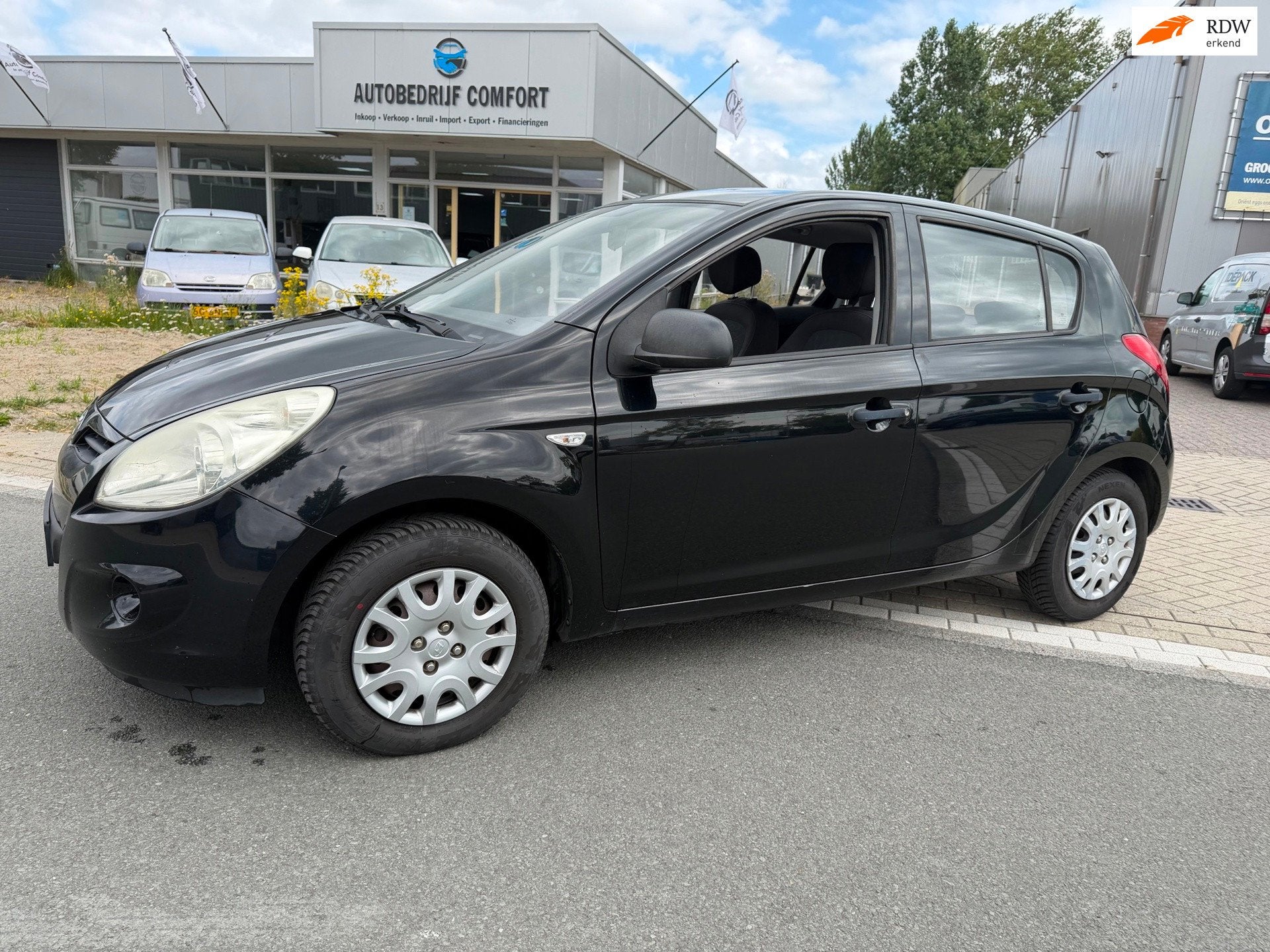 Hyundai I20 1.2i ActiveVersion. • 5 deurs •, Auto's, Gebruikt, 4 cilinders, Zwart, Bedrijf