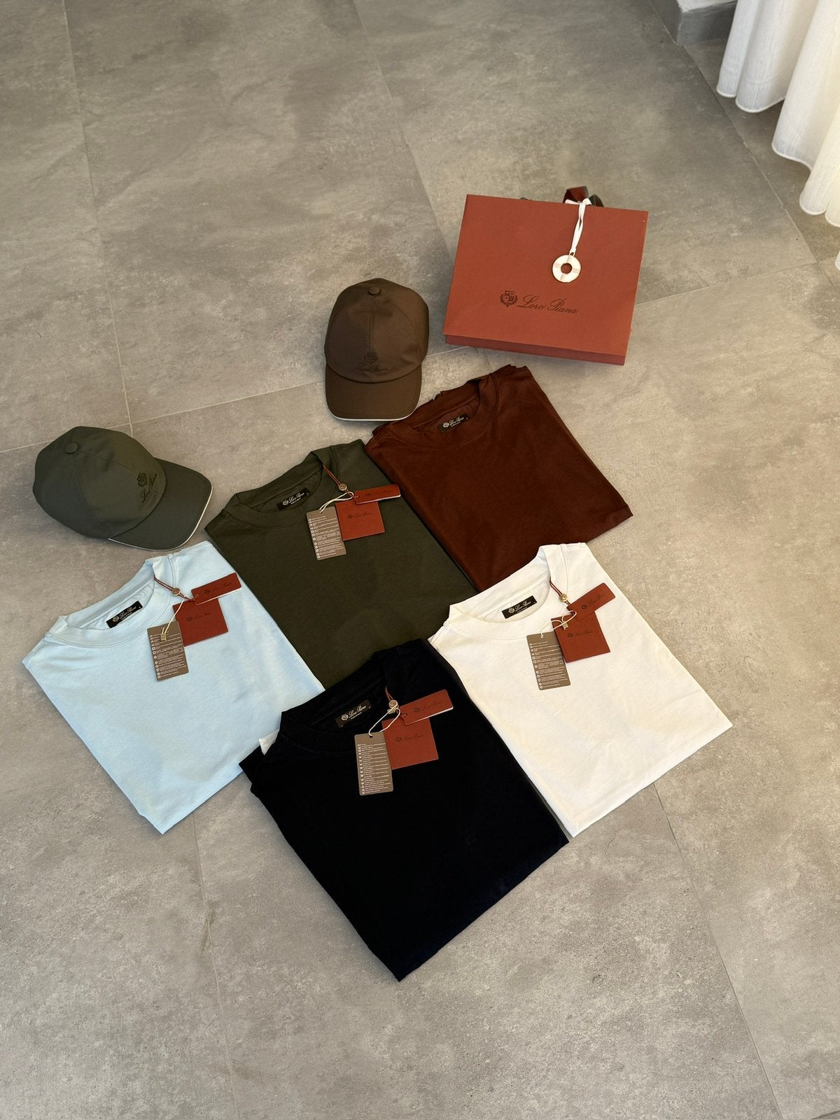 Loro Piana Ray T-Shirt, Ophalen of Verzenden, Nieuw, Overige maten, Overige kleuren