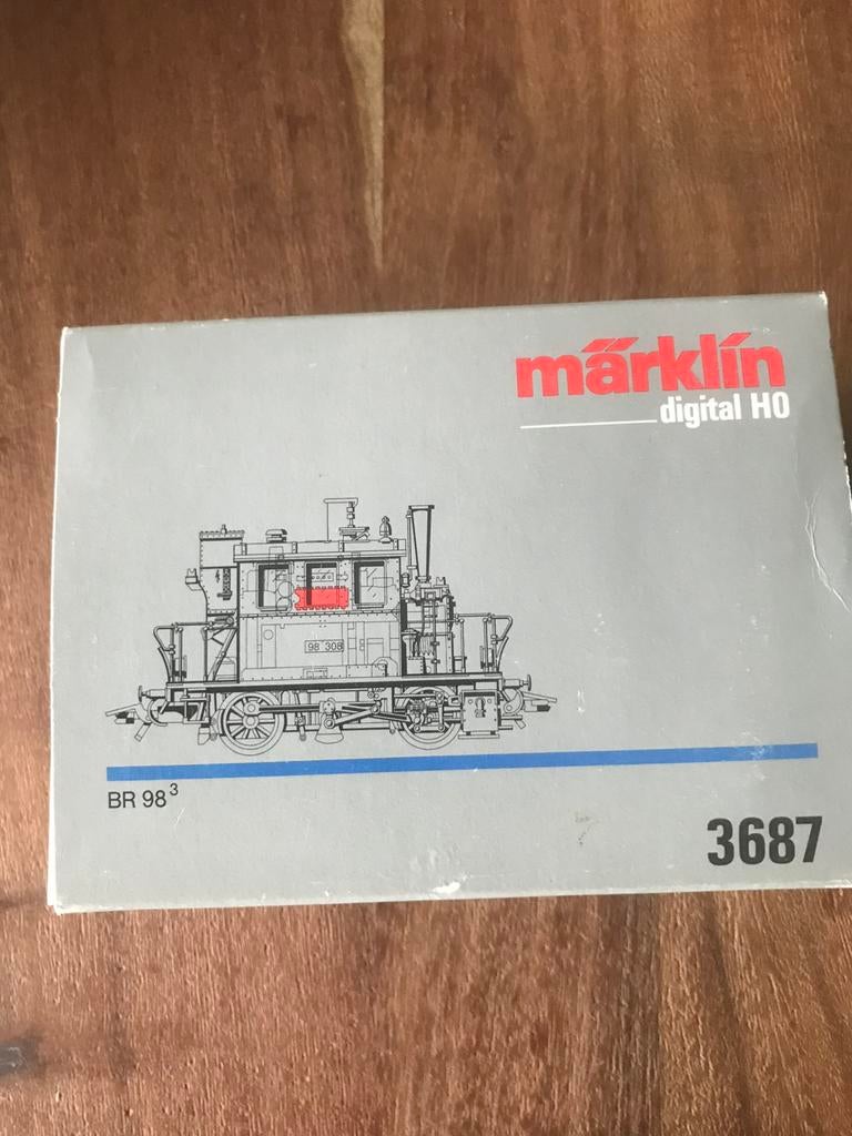Glaskasten marklin digital 3687, Hobby en Vrije tijd, Modeltreinen | H0, Wisselstroom, Locomotief, Nieuw, Ophalen of Verzenden