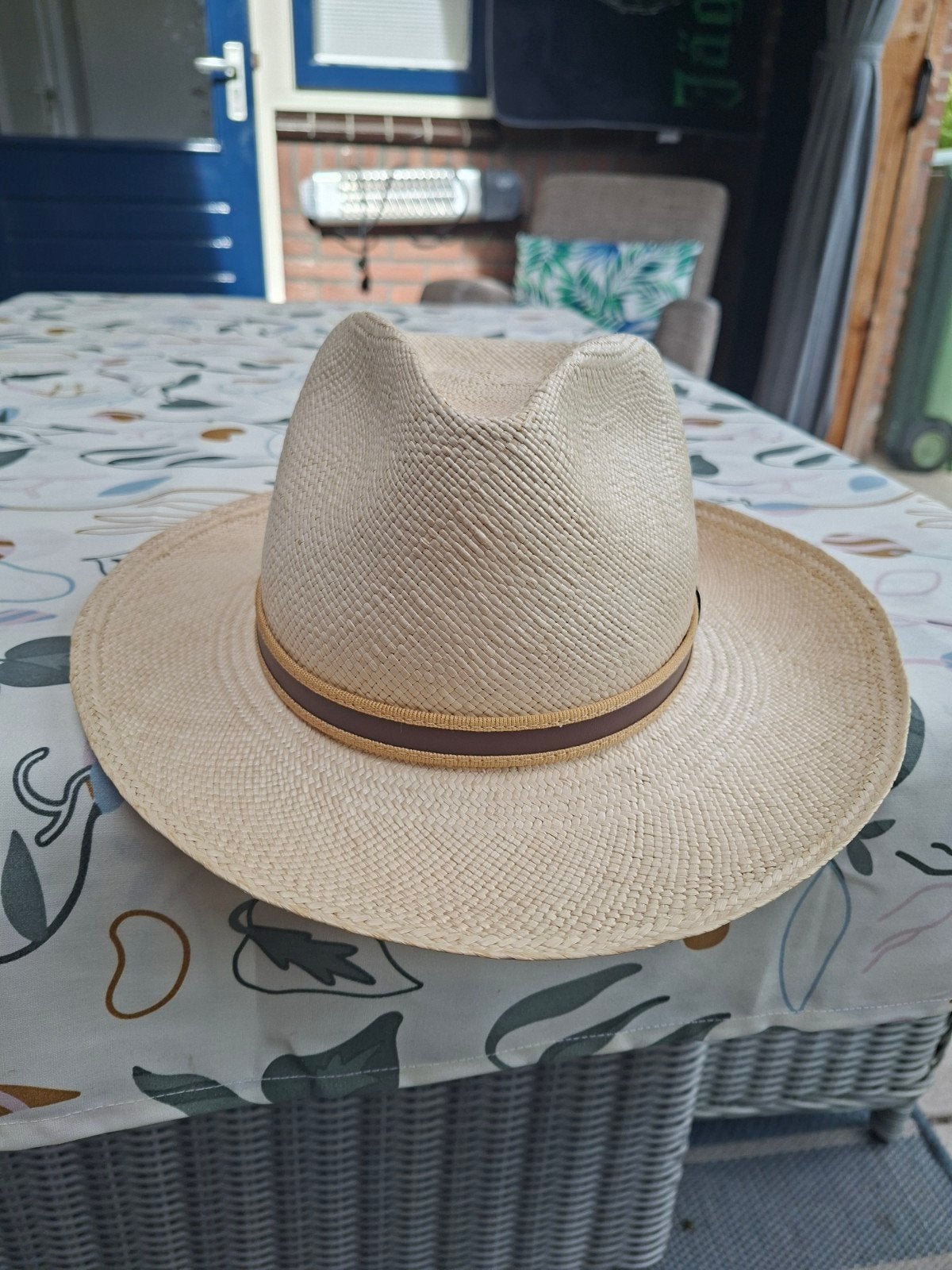 Panizza panama, Kleding | Heren, Verzenden, Hoed, Zo goed als nieuw, Panizza