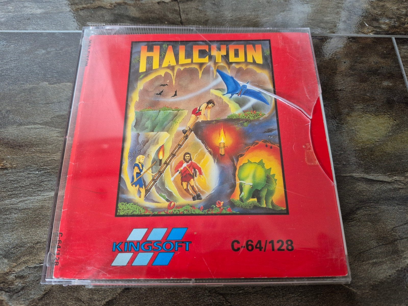 Halcyon C-64/128 Commodore Retro Game Diskette, Avontuur en Actie, Gebruikt, 1 speler, Ophalen of Verzenden
