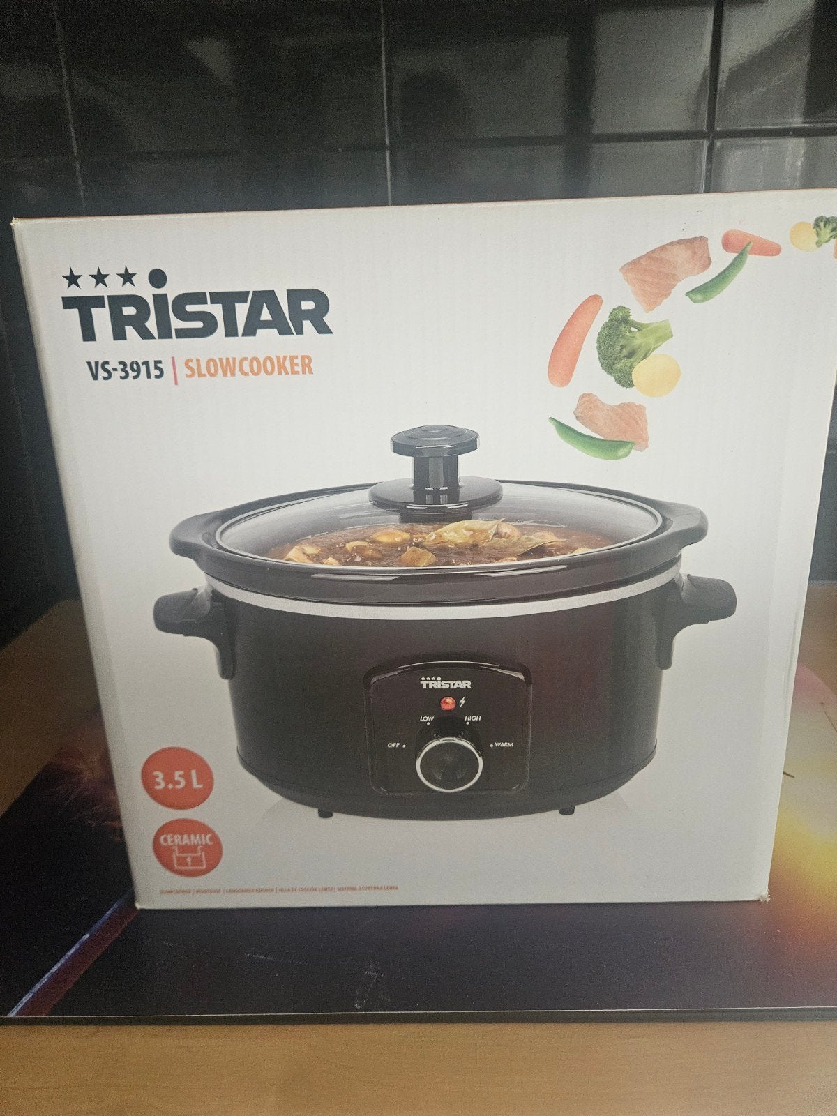 Tristar VS-3915 Slowcooker 3,5L – Nieuwstaat – In originele, Ophalen, Nieuw