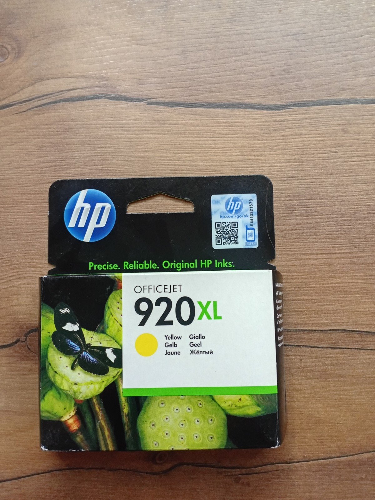 HP 920XL Gele Inktcartridge - Origineel, Ophalen of Verzenden, Nieuw, Cartridge, HP
