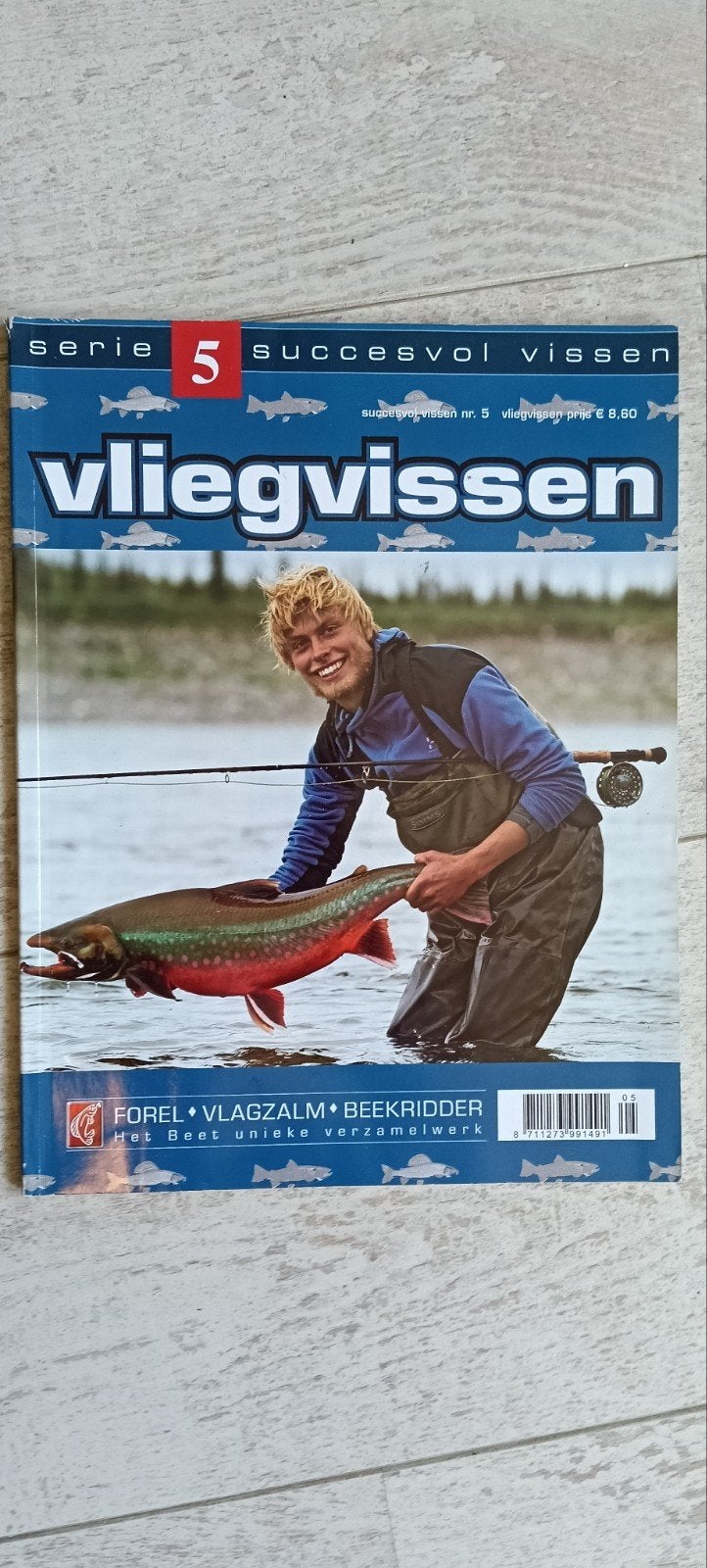 Succesvol Vissen: Vliegvissen - Serie 5 (Tijdschrift), Ophalen of Verzenden, Gebruikt, Overige typen
