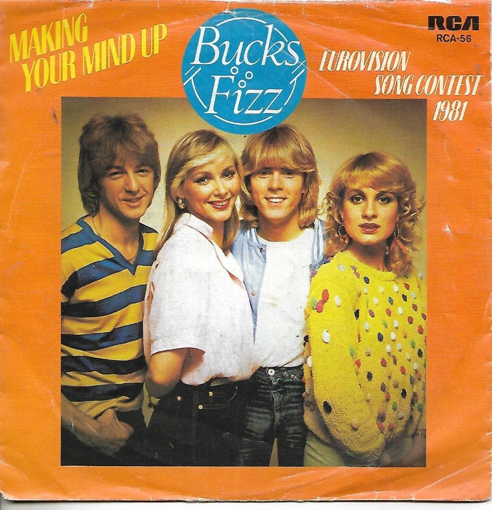 Bucks Fizz - Making your mind up (Eurovision 1981), Verzenden, Gebruikt, 7 inch, Pop