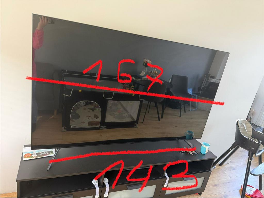 75-inch tv, Audio, Tv en Foto, Televisies, Overige merken, 50 Hz, Ophalen of Verzenden, Zo goed als nieuw