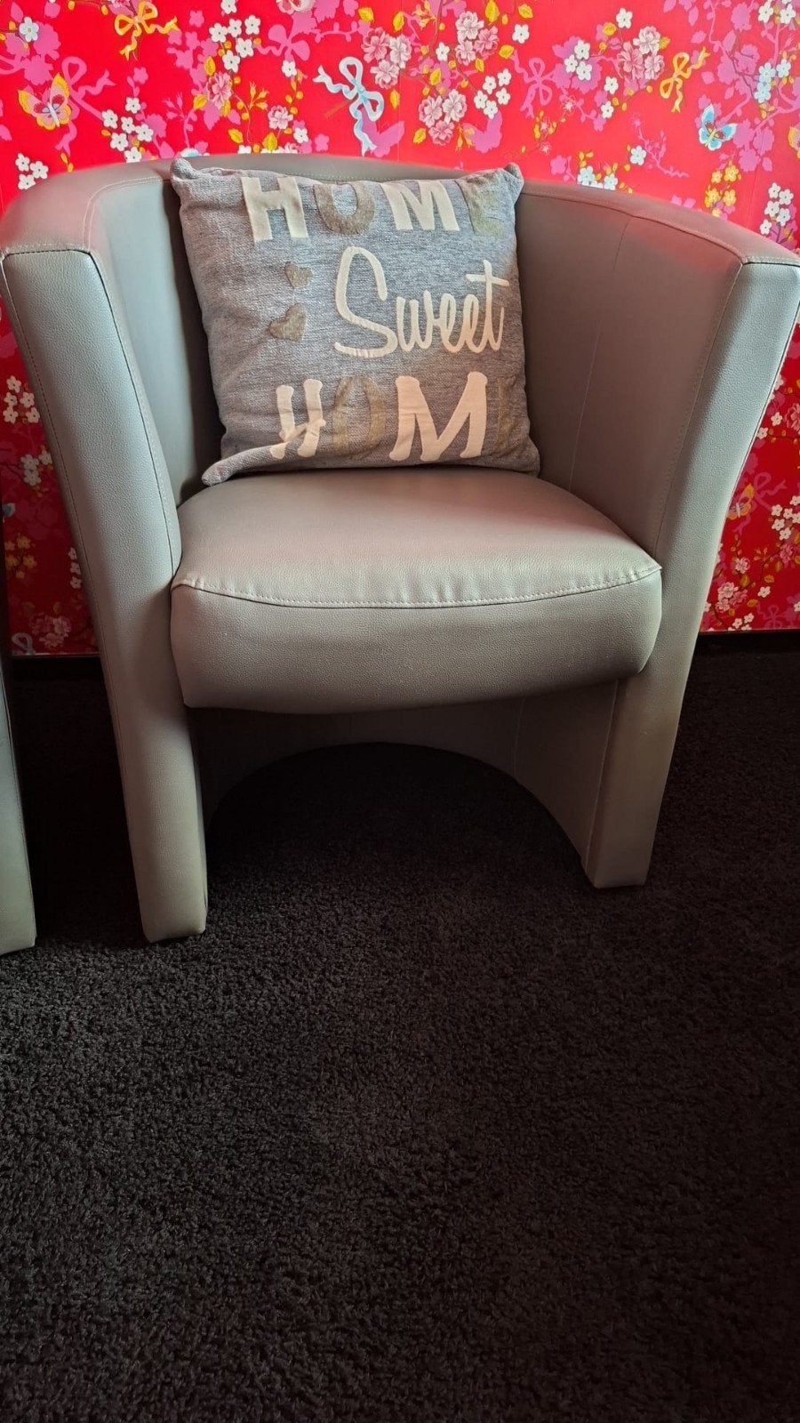 gratis aangeboden 2 kuipstoelen, Ophalen, Gebruikt, 75 tot 100 cm, 50 tot 75 cm