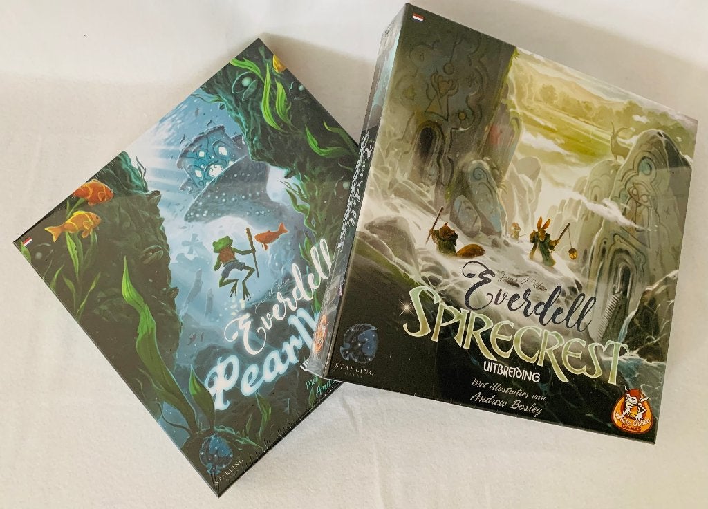 Everdell Pearlbrook - Spirecrest | Bordspel Nieuw in doos, Hobby en Vrije tijd, White Goblin Games, Nieuw, Ophalen of Verzenden