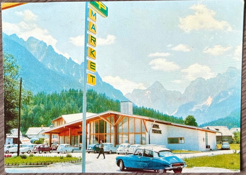 Auto's - Citroen DS - Kranjska Gora - Joegoslavië - 1975, Verzenden, 1960 tot 1980, Gelopen, Overig Europa