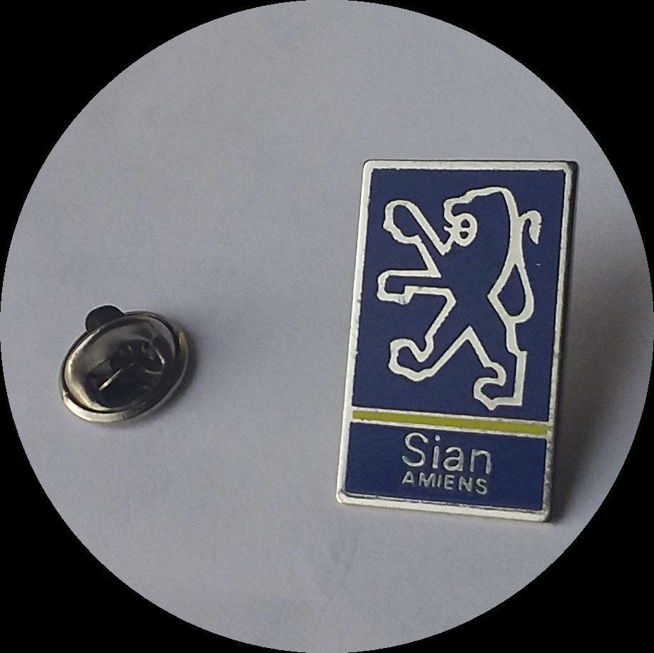 PEUGEOT pin, SIAN Amiens, Ophalen of Verzenden, Zo goed als nieuw, Transport, Speldje of Pin