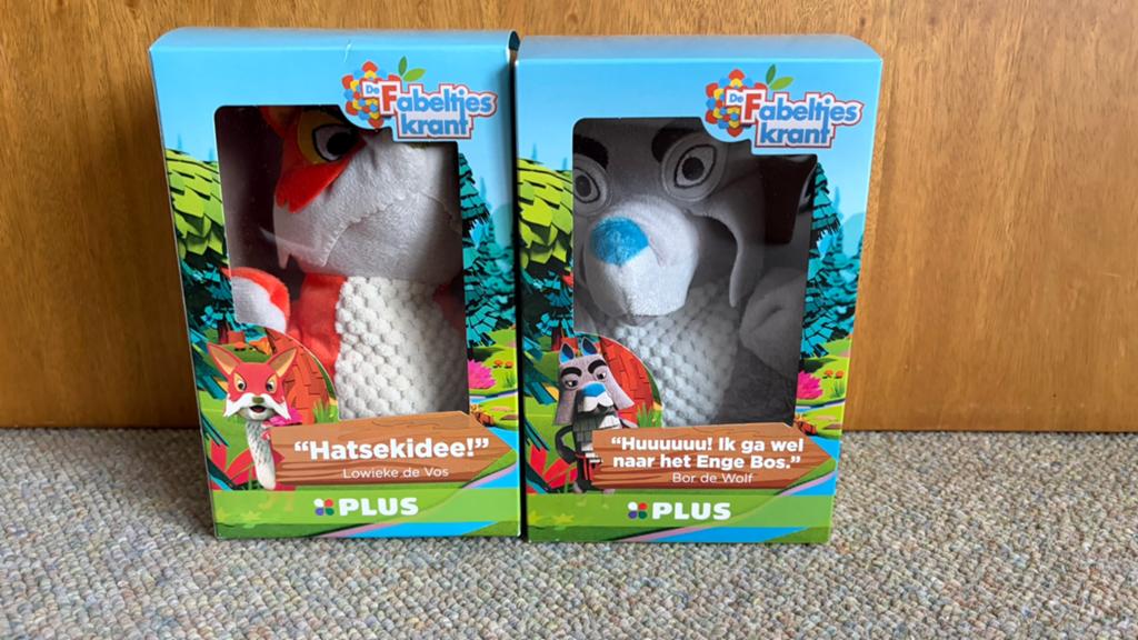 Plus Fabeltjeskrant knuffels, Plus, Ophalen