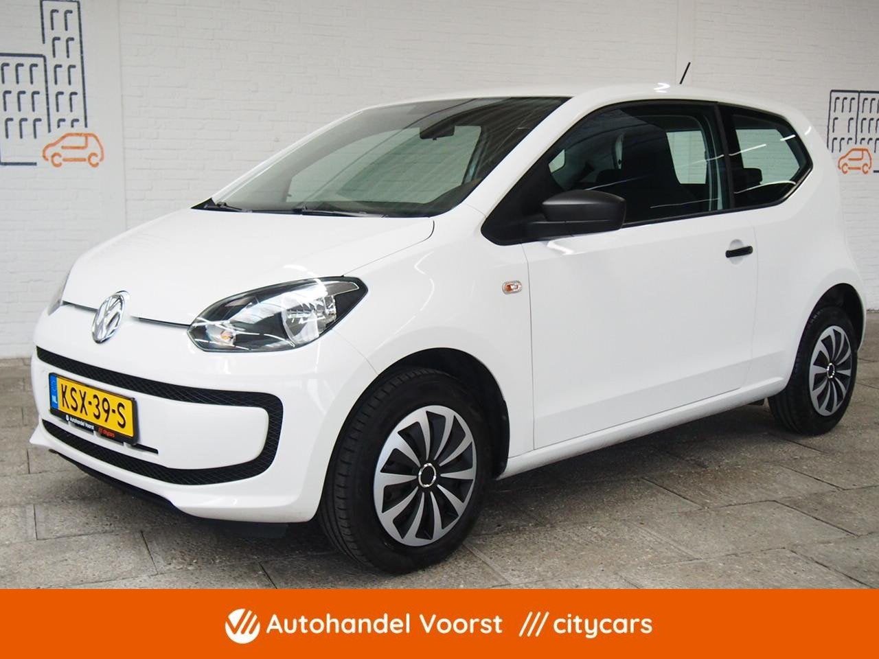 Volkswagen Up! 1.0 take up! Airco (APK:Nieuw) Incl.Garantie, Voorwielaandrijving, Euro 5, Stof, Gebruikt