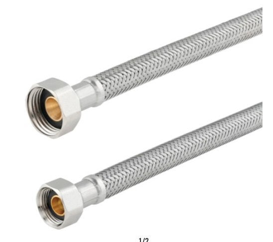 flexibele slang 1/2 inch binnenmaat x 12 inch binnenmaat, Ophalen, Nieuw, Rvs, Overige typen