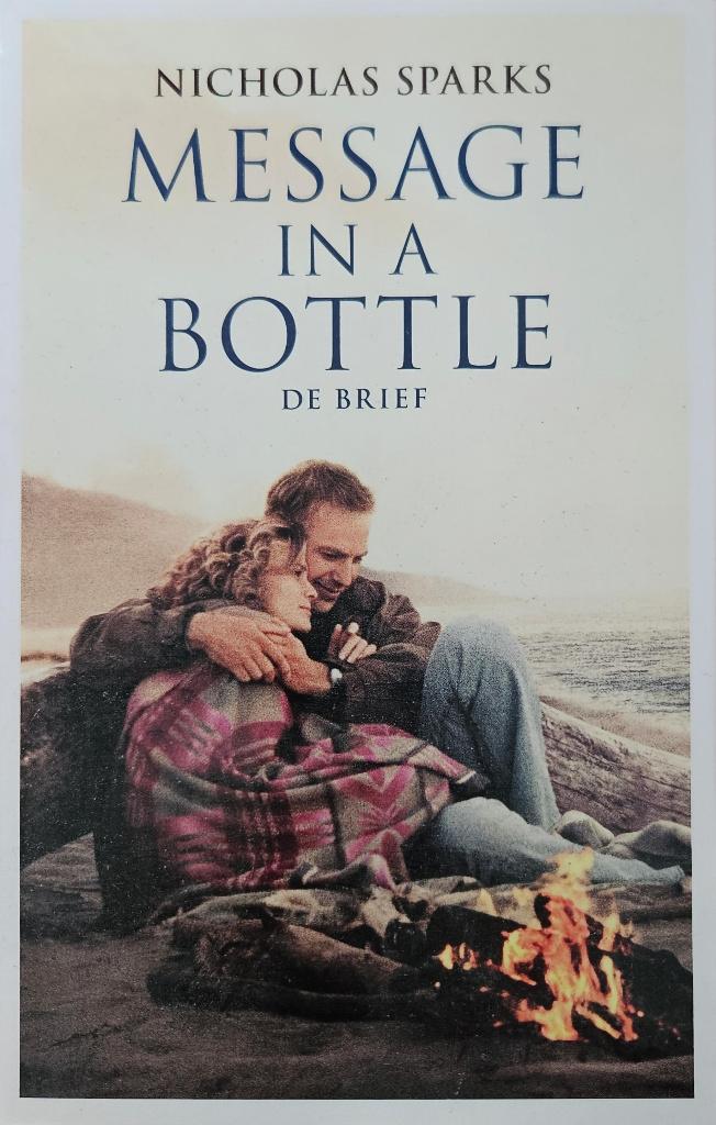 Message in a bottle. De brief. Nicholas Sparks, Boeken, Romans, Europa overig, Nicholas Sparks, Ophalen, Gelezen