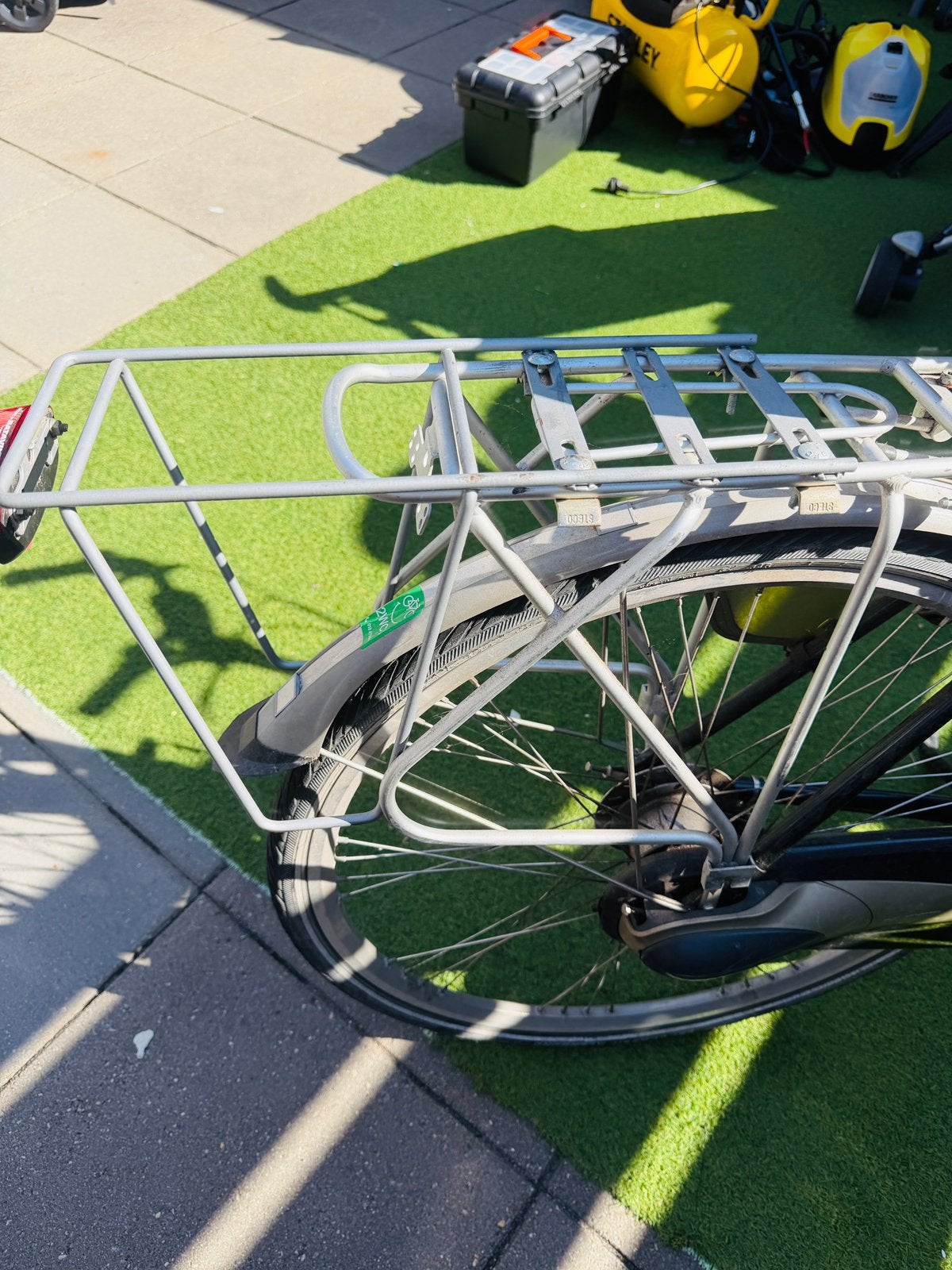 Bagagedrager fiets verlenger, Ophalen, Gebruikt