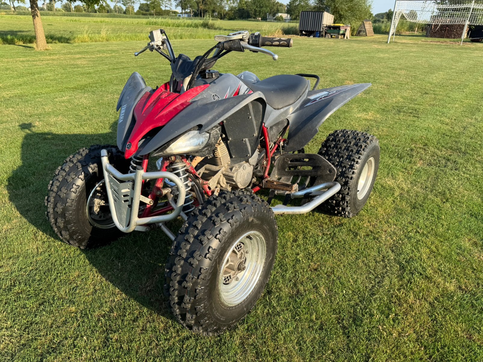 Yamaha Raptor 250, Ophalen