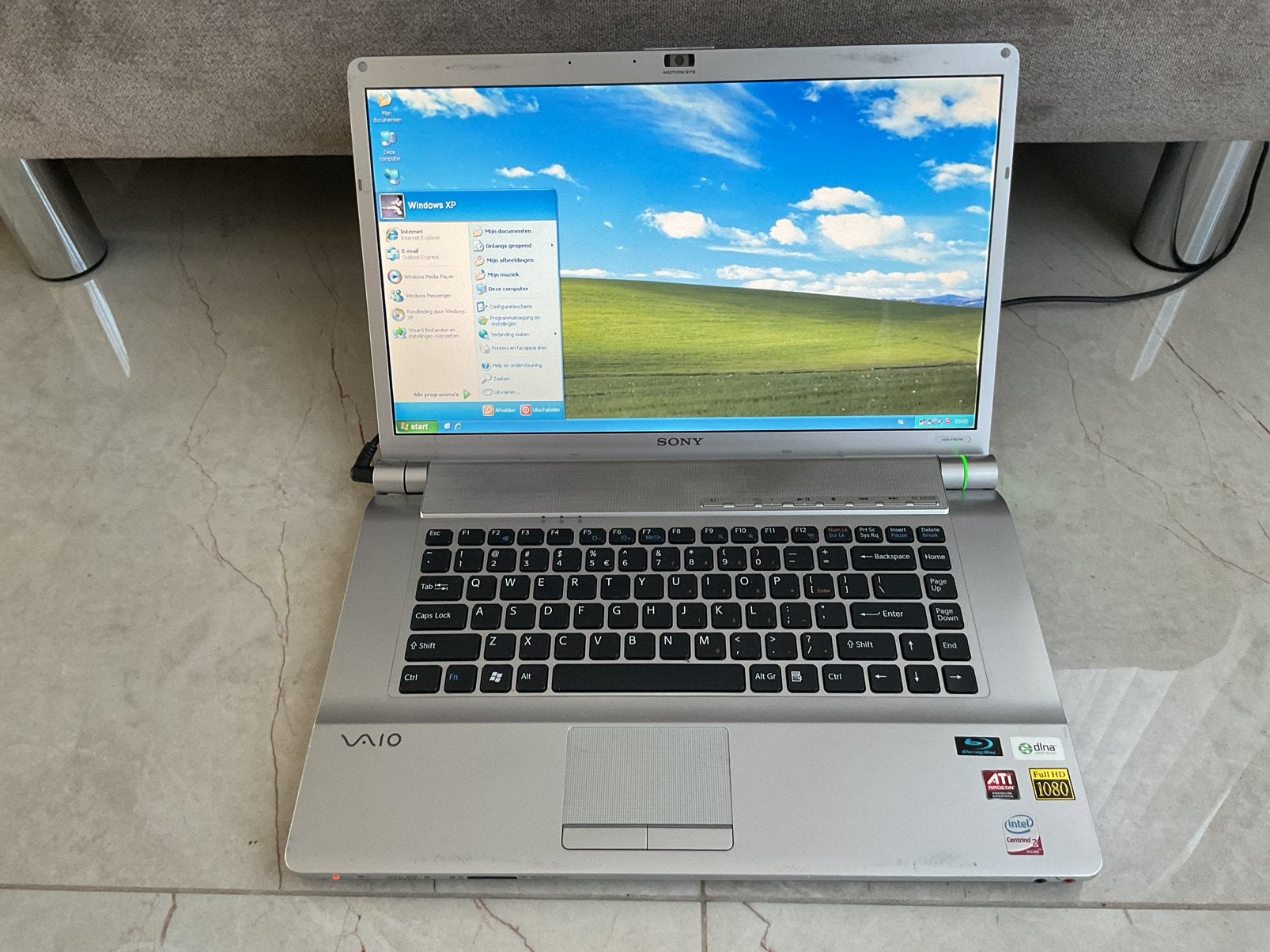 💥💥 Goedwerkende Sony Windows XP laptop 💥💥, HDD, Minder dan 2 Ghz, Ophalen of Verzenden, Zo goed als nieuw