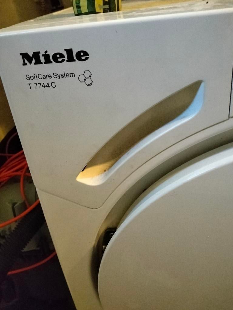 Miele T 7744 C SoftCare System Condensdroger, Witgoed en Apparatuur, Wasdrogers, 6 tot 8 kg, Gebruikt, Anti-kreukfase, Ophalen of Verzenden