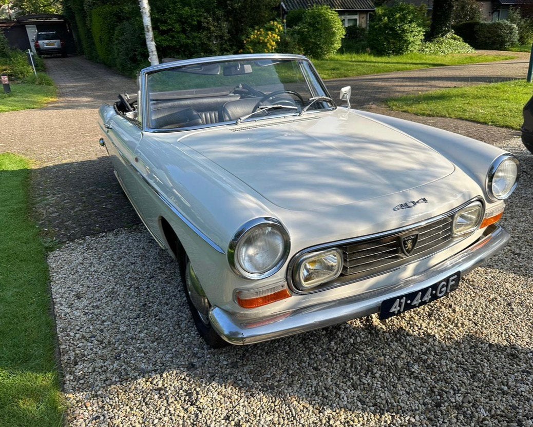 Peugeot 404 1.6 C 1968 cabriolet, 1618 cc, 74 pk, 4 cilinders, Cabriolet