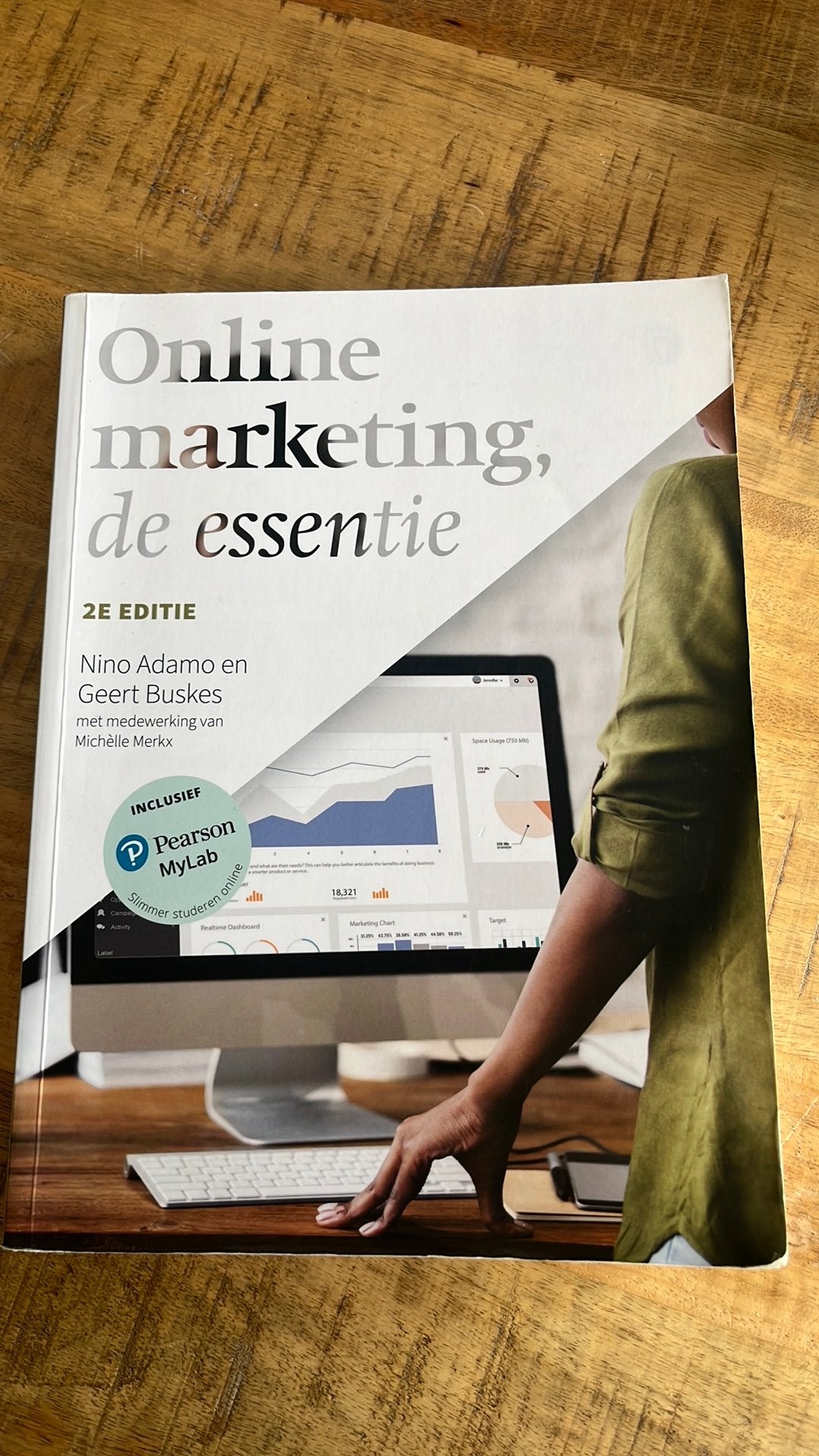 Online marketing, de essentie, 2e editie met MyLab NL, Ophalen of Verzenden, Zo goed als nieuw, Nino Adamo; Geert Buskes, Nederlands