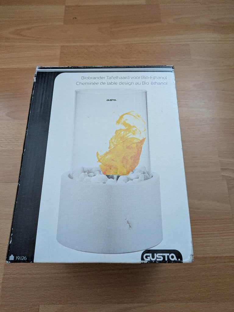 Gusta Biobrander tafelhaard voor bio-ethanol, Ophalen, Nieuw, Vrijstaande haard, Overige soorten