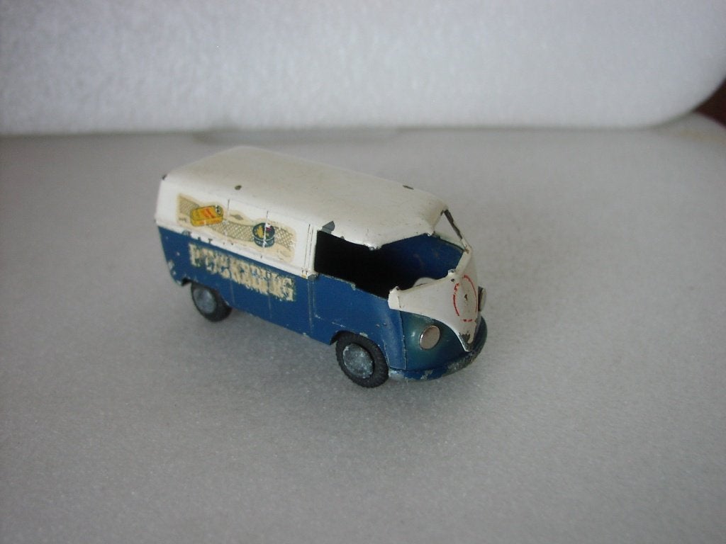 Tekno VW T1 bestelbus Tekno 413 P. Lykkeberg, Hobby en Vrije tijd, Modelauto's | 1:43, Verzenden, Gebruikt, Auto, Overige merken