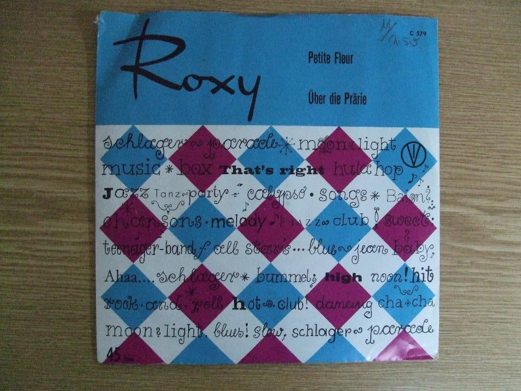 PEGGY-MOLLER-BAND    PETITE FLEUR / UBER DIE PRARIE, Voor 1960, 7 inch, Single, Ophalen of Verzenden