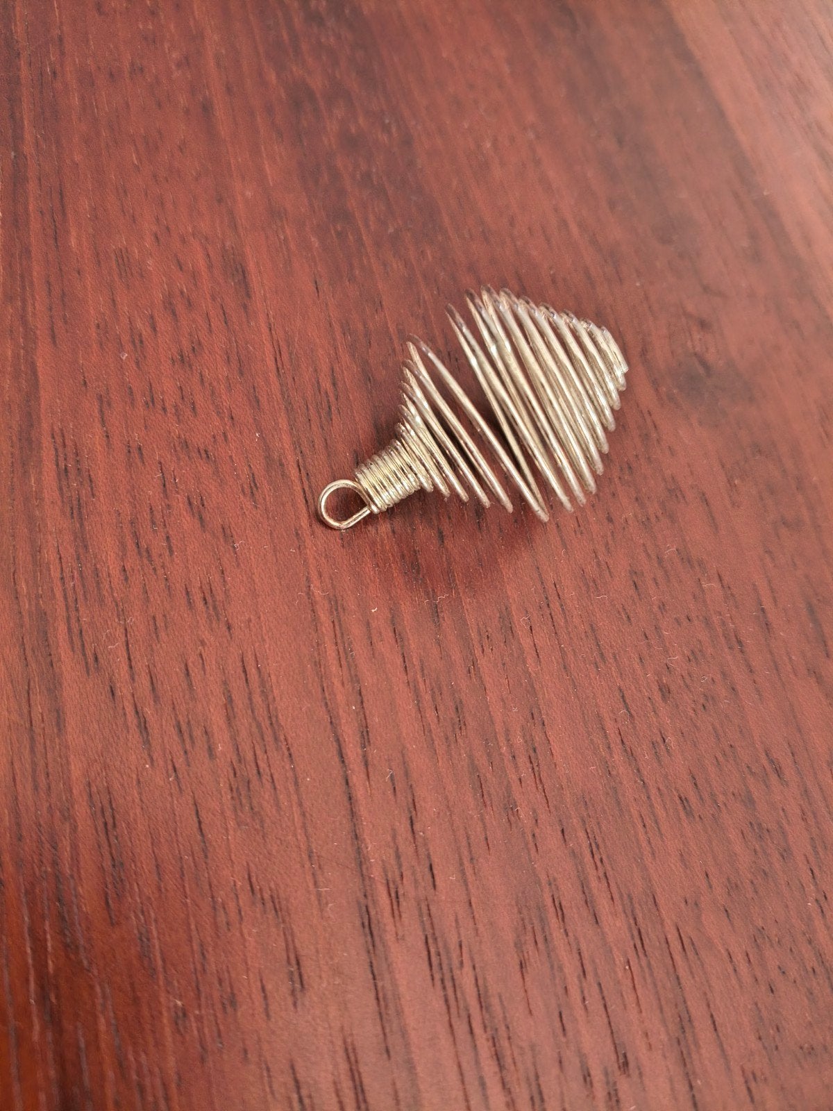 sieraad om edelsteen in te doen, kooihanger, Ophalen of Verzenden, Zilver, Overige materialen, Dame