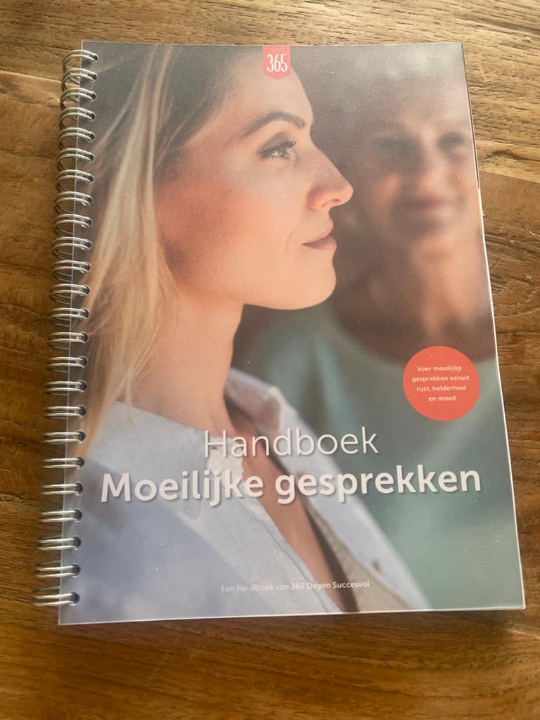 Nieuw Handboek Moeilijke gesprekken - 365 Dagen Succesvol, Ophalen of Verzenden, Nieuw