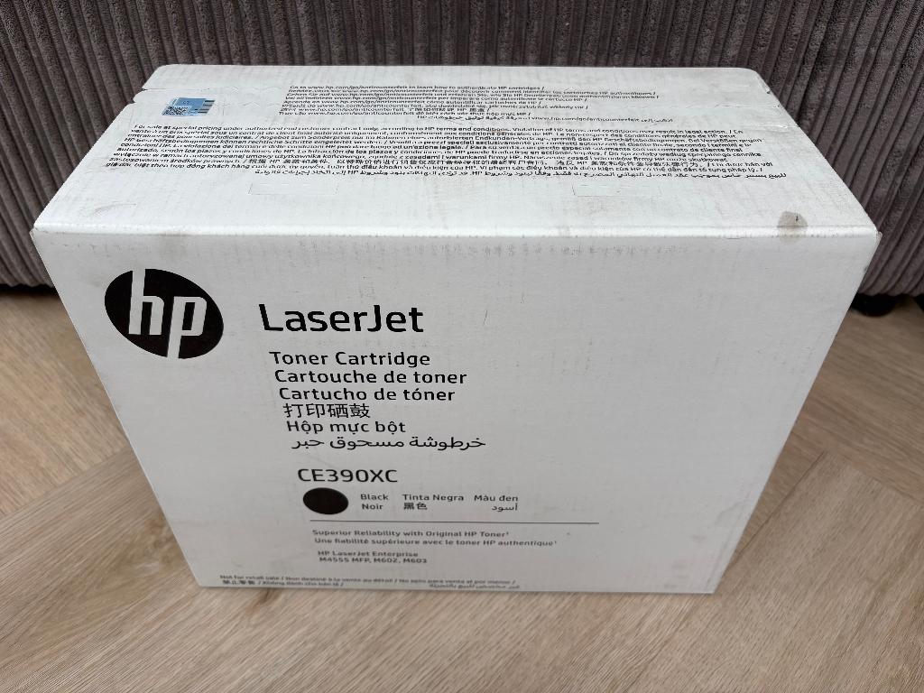 Nieuwe originele toner HP CE390XC (HP 90X) voor HP M4555mfp, Ophalen of Verzenden, Nieuw, Toner, HP (ORIGINEEL)