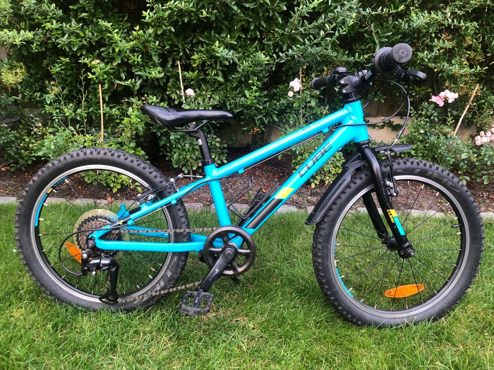Cube Acid CMPT 200 Mountainbike - Blauw/Oranje, Fietsen en Brommers, Fietsen | Kinderfietsjes, Ophalen, Gebruikt, 20 inch of meer