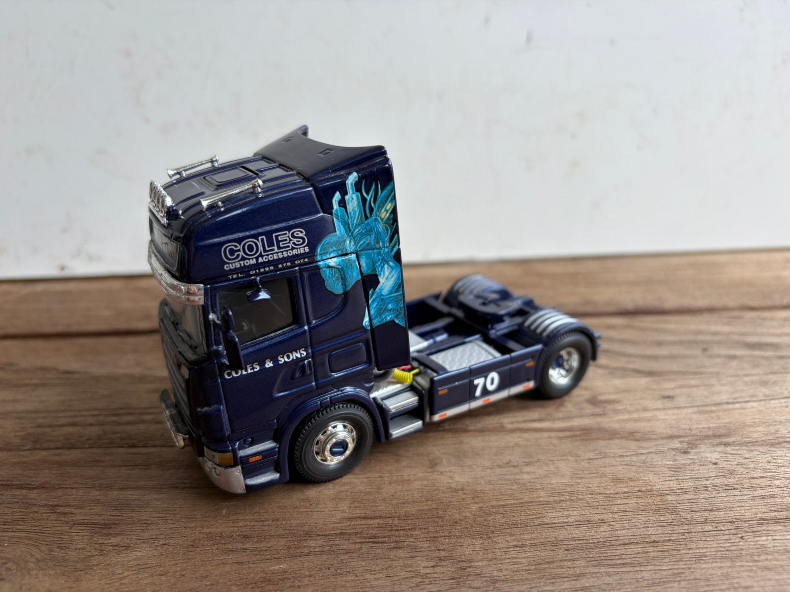 SCANIA COLES & SON CORGI, Ophalen of Verzenden, Gebruikt, Bus of Vrachtwagen, Corgi