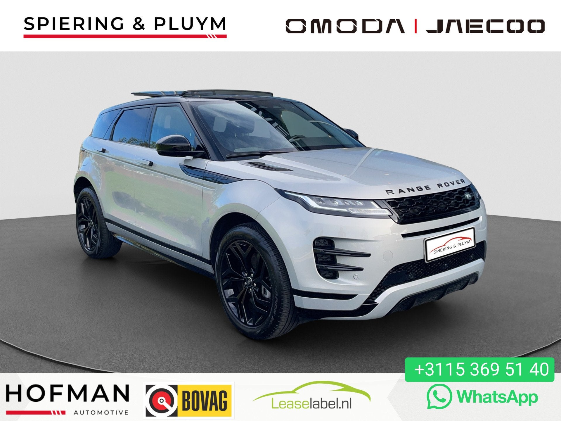 Land Rover Range Rover Evoque 1.5 P300e AWD R-Dynamic S | Pa, Auto's, Automaat, 12 maanden, Verwarmde buitenspiegels, Origineel Nederlands