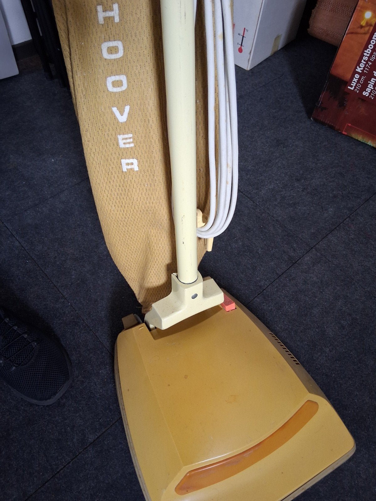 Vintage Hoover stofzuiger, Witgoed en Apparatuur, Stofzuigers, Gebruikt, Steelstofzuiger, Overige merken, Minder dan 1200 watt