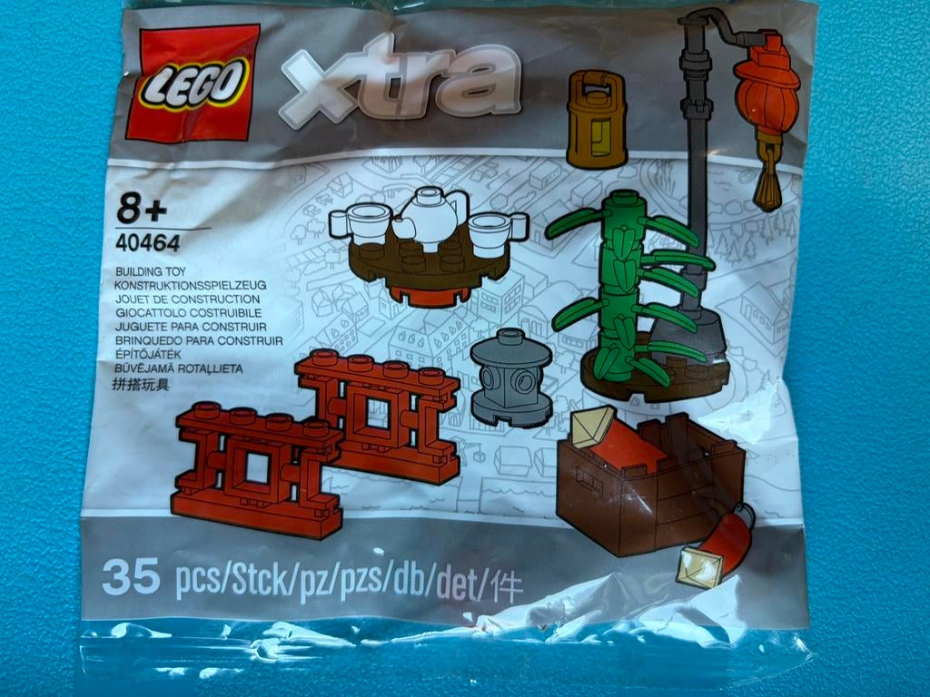Lego 40464 set xtra Chinatown polybag nieuw 4x beschikbaar, Ophalen of Verzenden, Nieuw, Complete set, Lego
