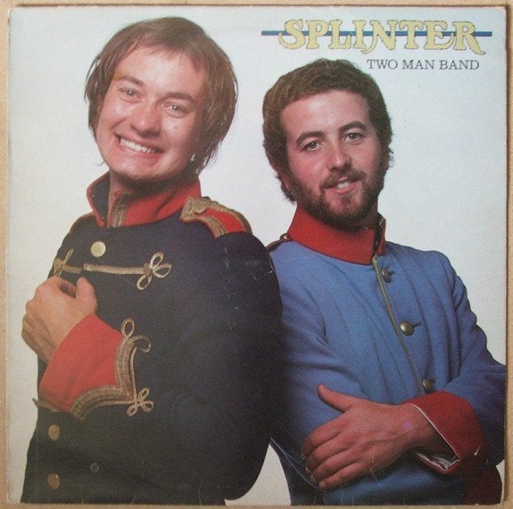 LP SPLINTER - TWO MAN BAND ( Feat. George Harrison ), LP, Zo goed als nieuw, 12 inch, Poprock