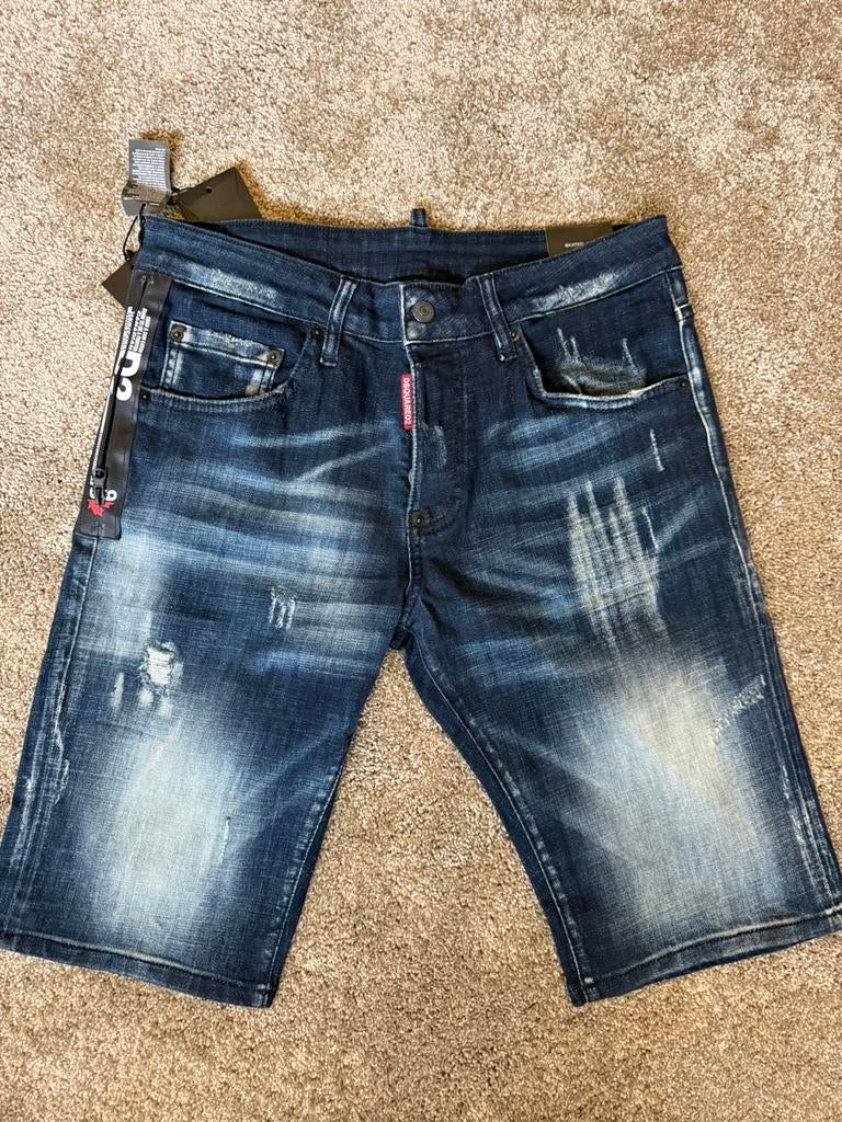 Dsquared2 korte jeans, Ophalen of Verzenden, Nieuw, Blauw, W32 (confectie 46) of kleiner
