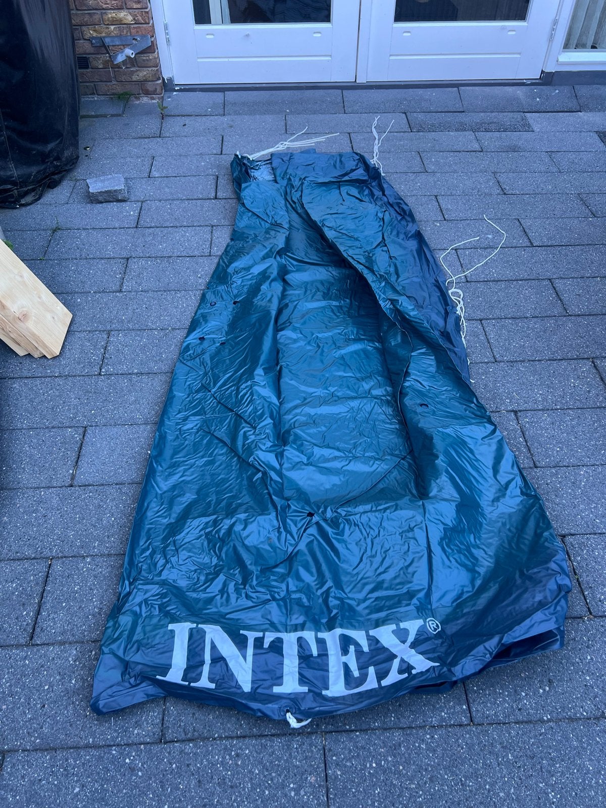 Intex Zwembad Afdekzeil 3x2 meter, Tuin en Terras, Zwembad-toebehoren, Gebruikt, Afdekzeil, Ophalen of Verzenden