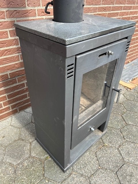 Prachtige Houtkachel ,Nieuwstaat., Ophalen, Houtkachel, Zo goed als nieuw, Vrijstaand