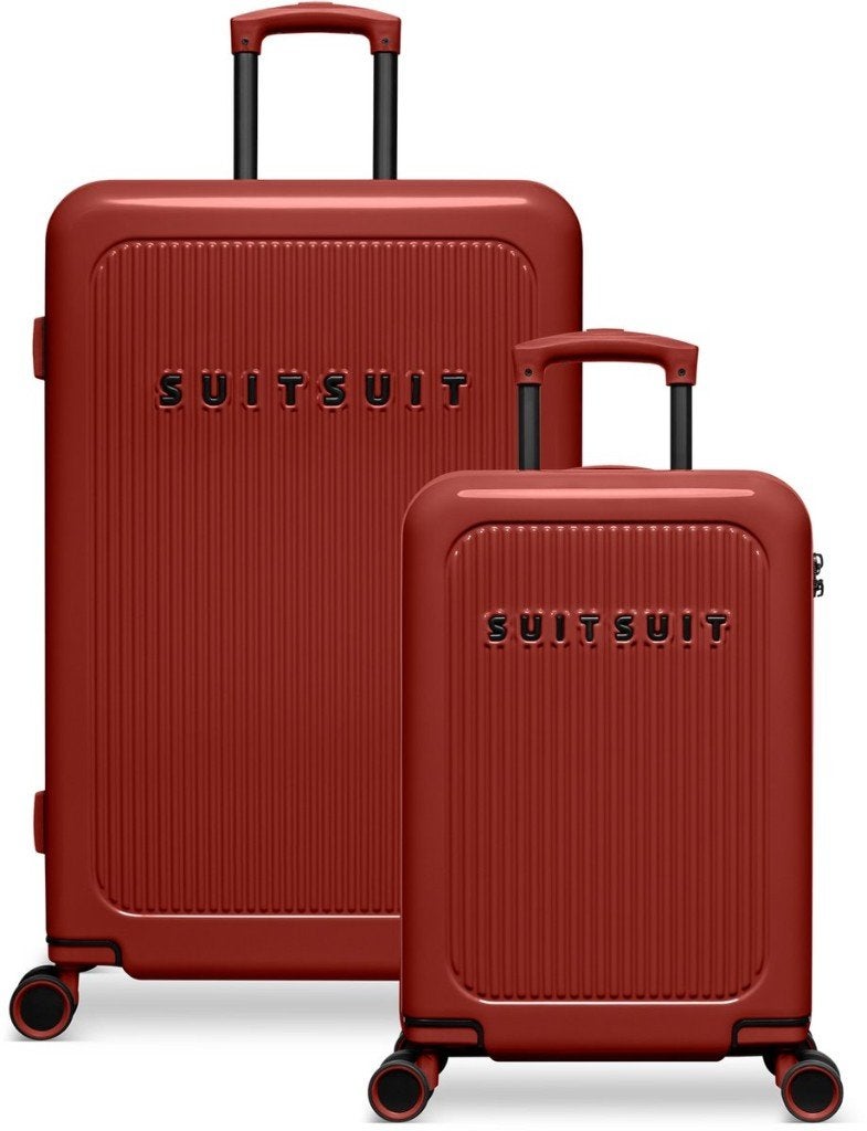 ✅ SUITSUIT Caretta Burnt Brick Duo Set (55/76 cm) - NIEUW, Hard kunststof, 45 tot 55 cm, Nieuw, Ophalen of Verzenden