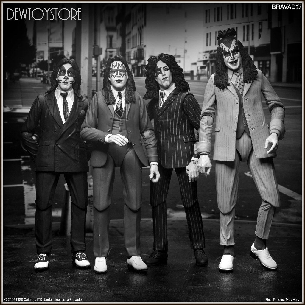 [Pre-order] NECA Toys - KISS - Dressed to Kill Album Cover, Verzenden, Nieuw